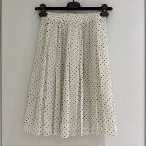 - Organic John Patrick polka dot whimsical skirt